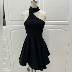 Black Mini flare skirt Dress